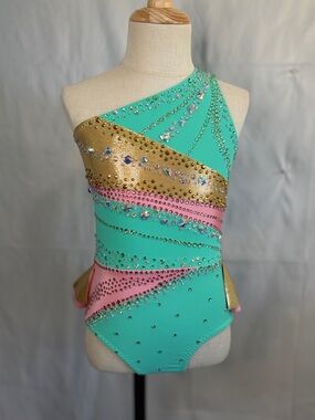 Jazz solo costume, child size 5T, brand new
